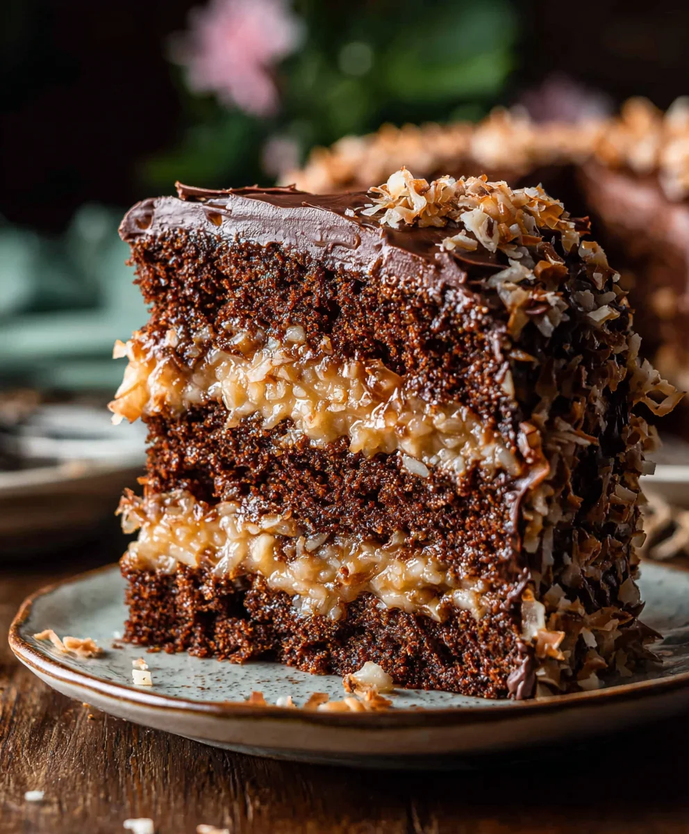Authentic German Chocolate Cake Recipe - Rich & Delicious