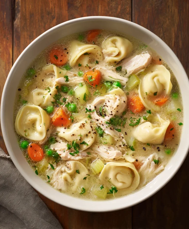Easy Chicken Tortellini Soup – Quick Comfort Meal