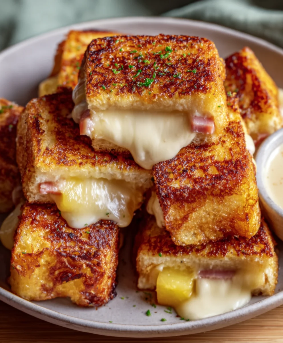 Hawaiian Roll Grilled Cheese - The Ultimate Comfort Food