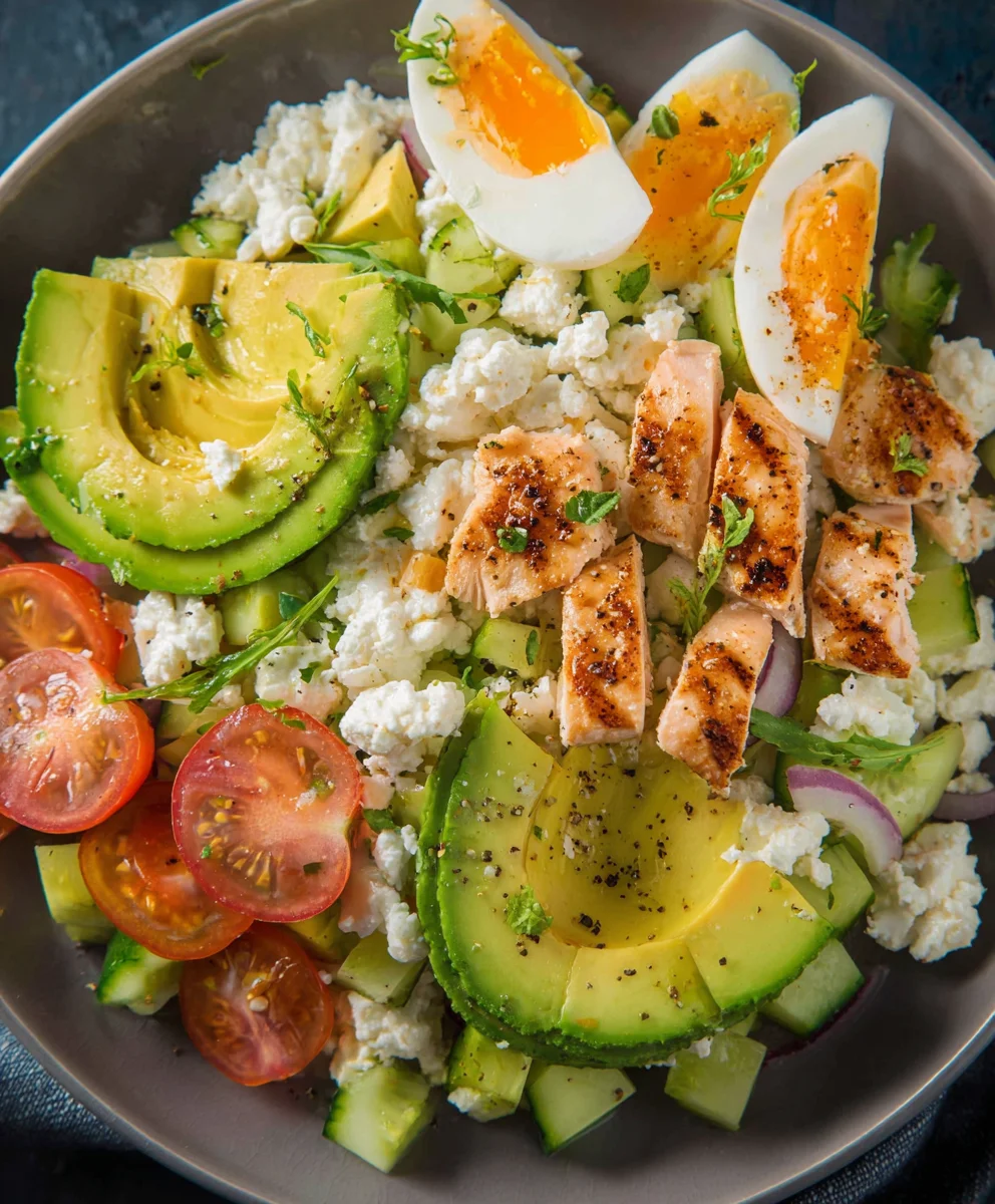 High Protein Salads- Delicious Lunch Ideas