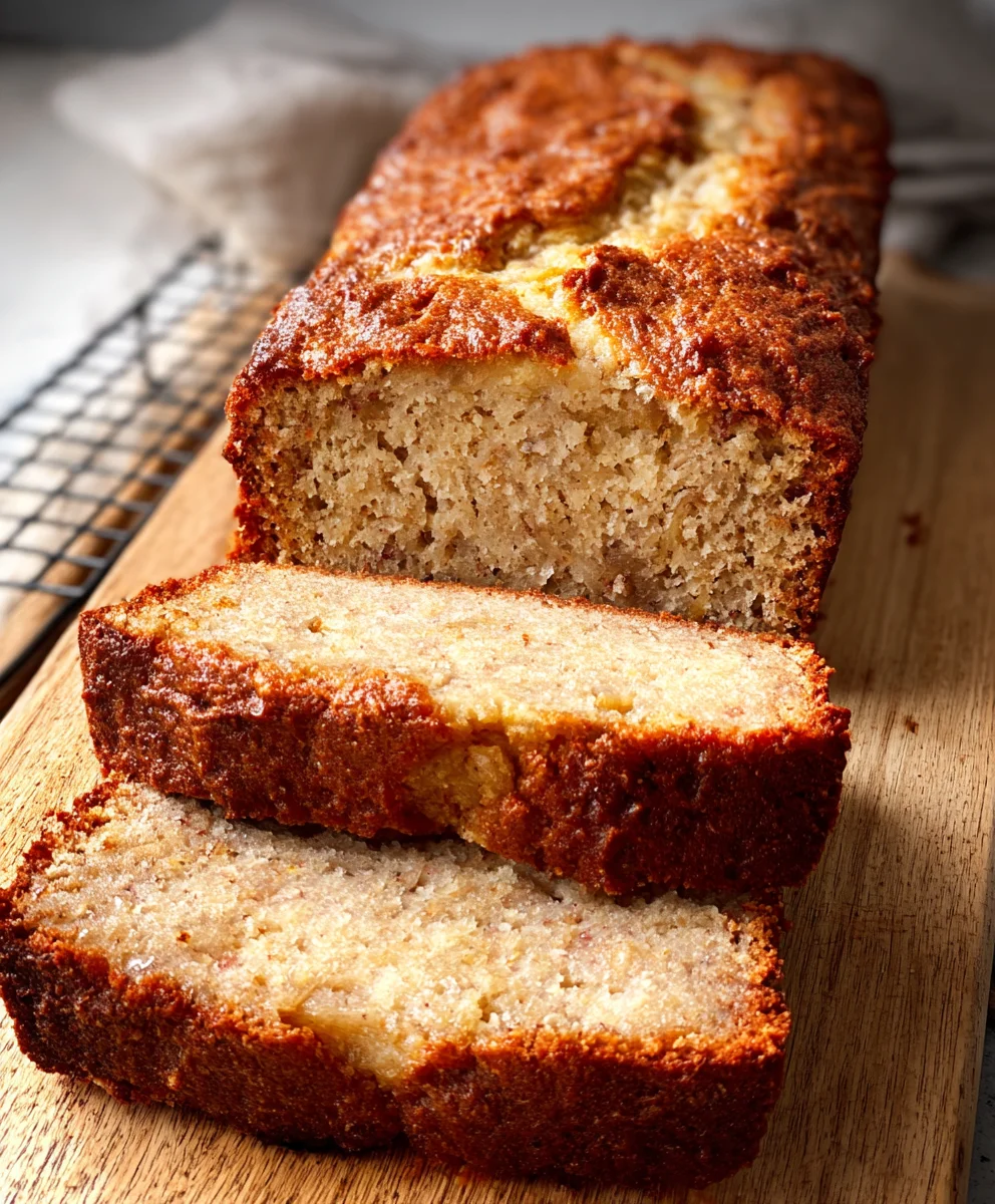 Moist Cottage Cheese Banana Bread Recipe