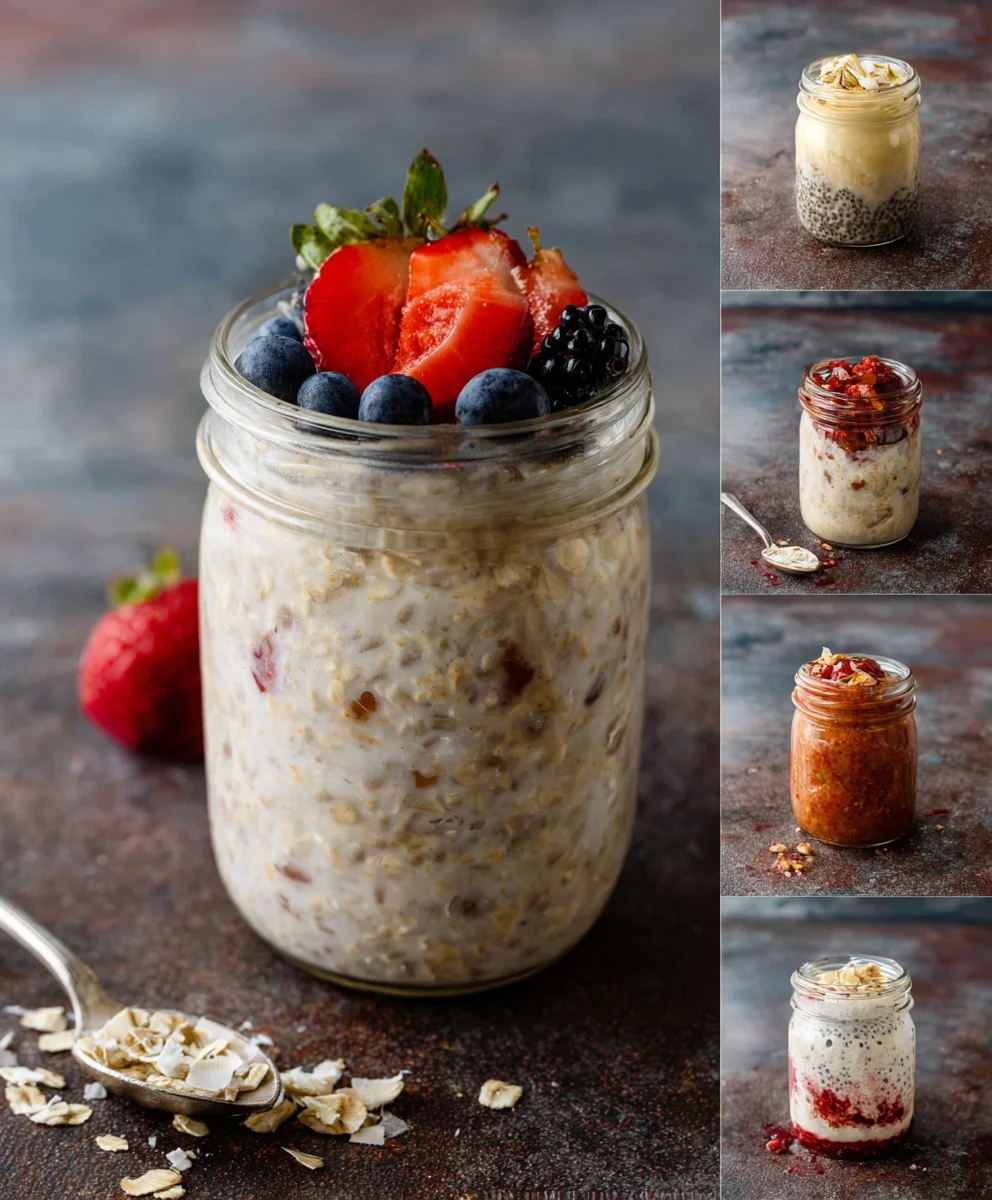 Overnight Oats Base-10 Flavor Ideas
