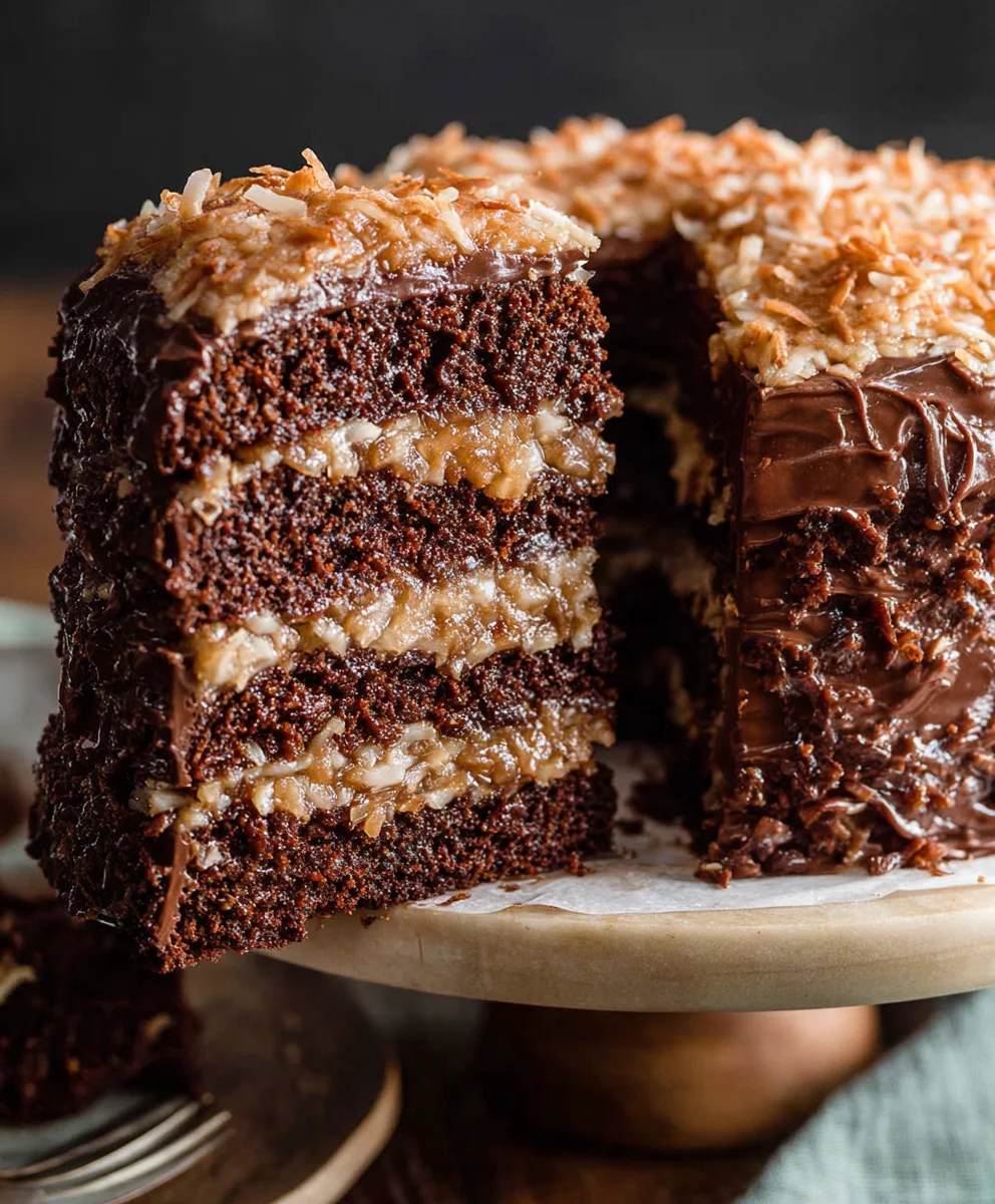 Authentic German Chocolate Cake Recipe - Rich & Delicious
