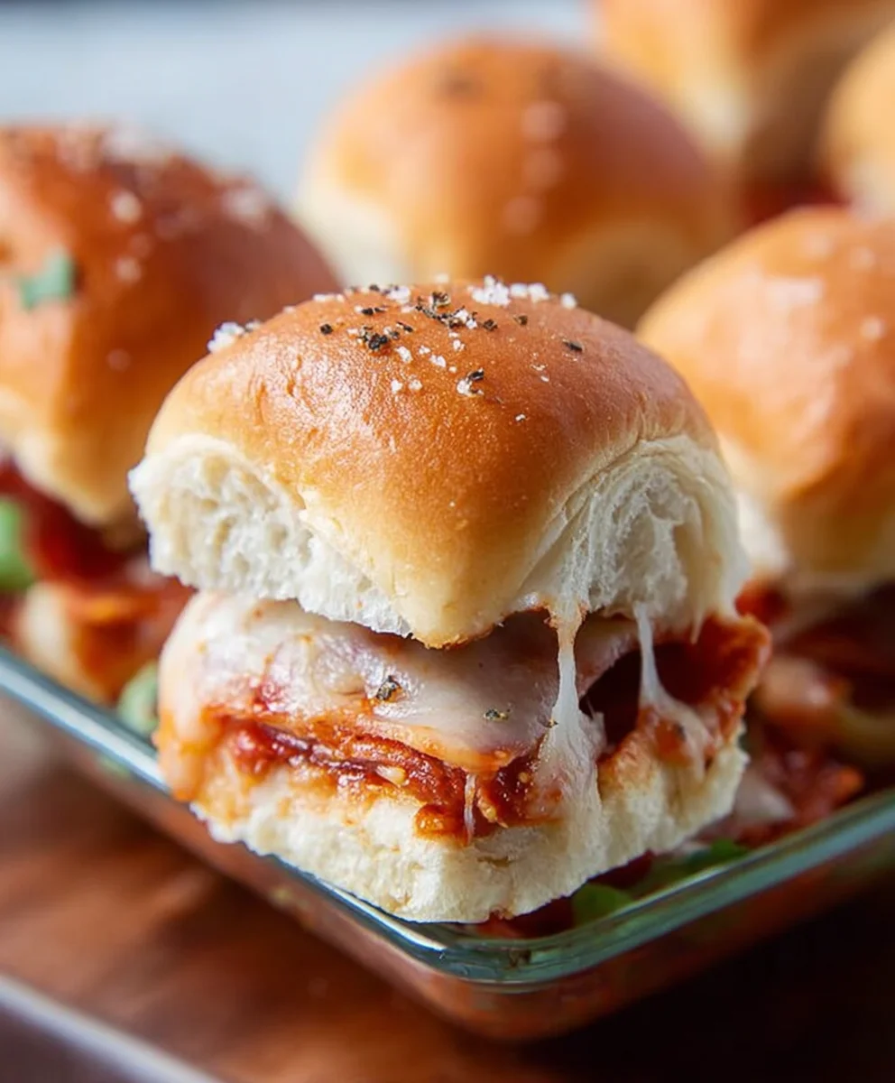 Easy Beef Pizza Sliders - Quick & Delicious Appetizer