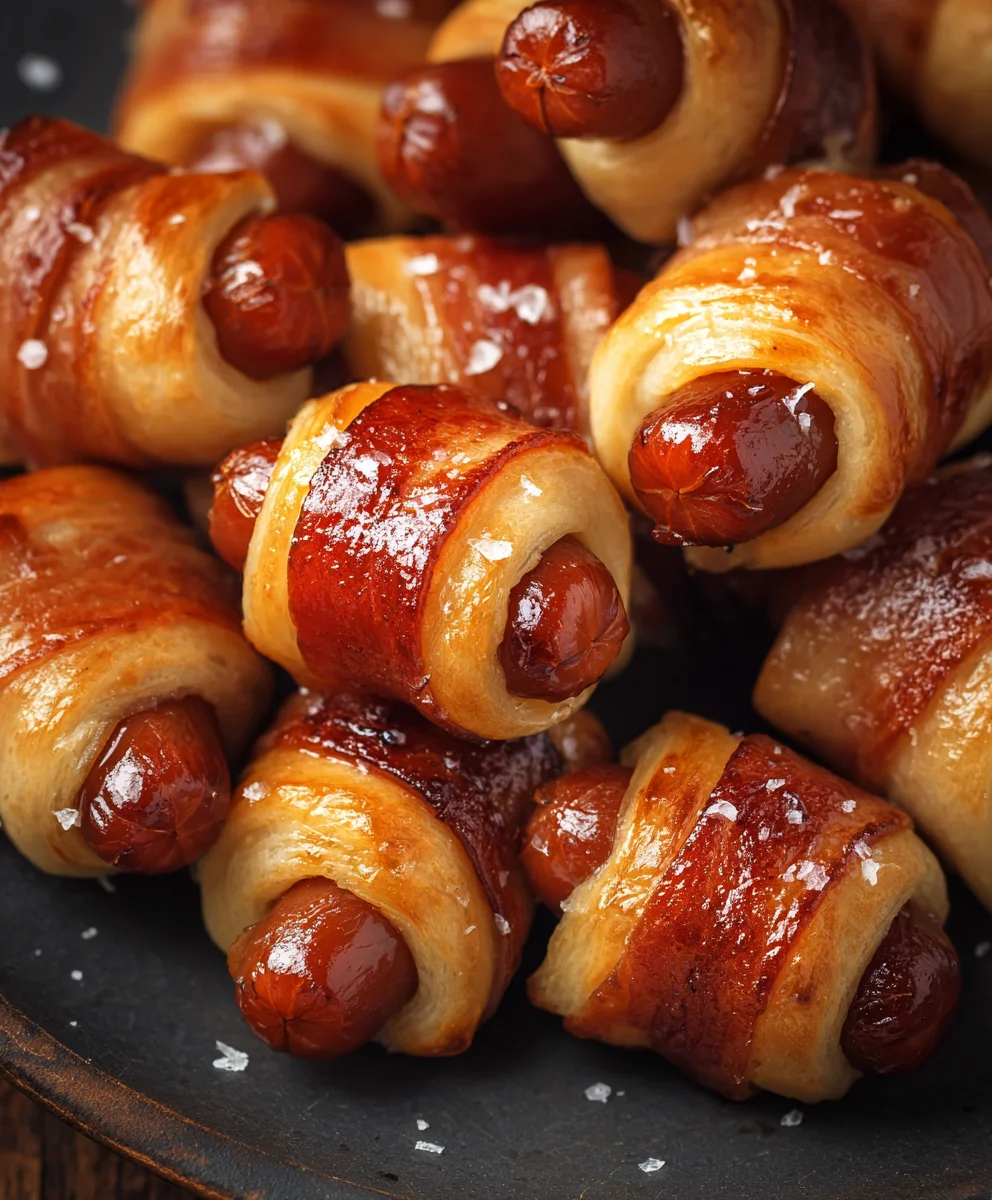 Sweet & Savory Glazed Beef in a Blanket Recipe