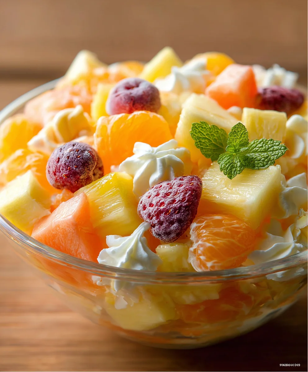 Hawaiian Fruit Salad - Tropical Refreshment