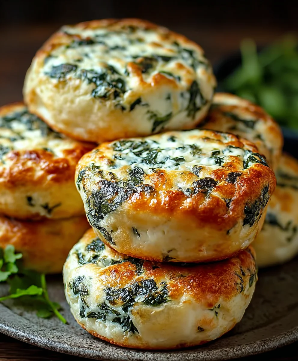 Easy Spinach Cottage Cheese Flagels Recipe