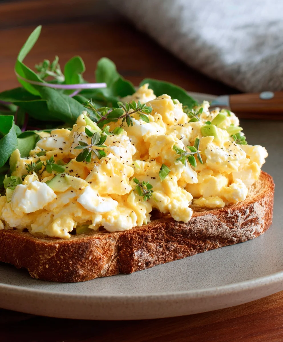 Simple Cottage Cheese Egg Salad - Quick & Creamy Recipe