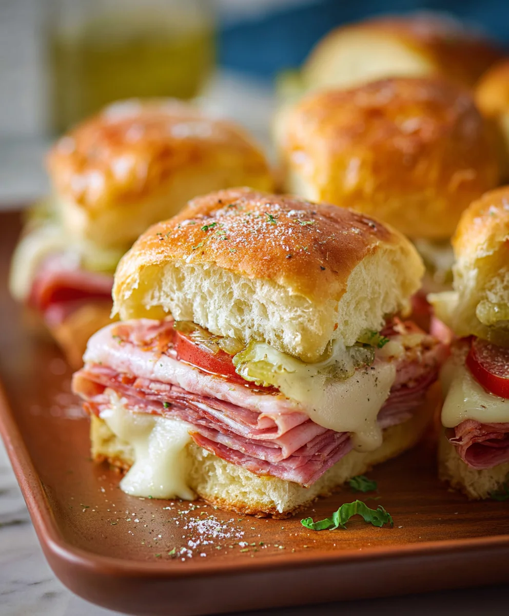 Spicy Beef Sub Sliders-Easy Party Appetizer