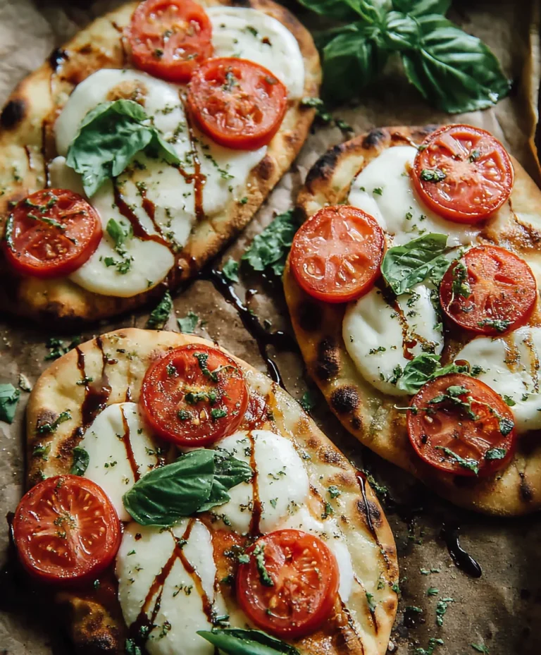 Easy Caprese Naan Pizza-Quick Weeknight Dinner