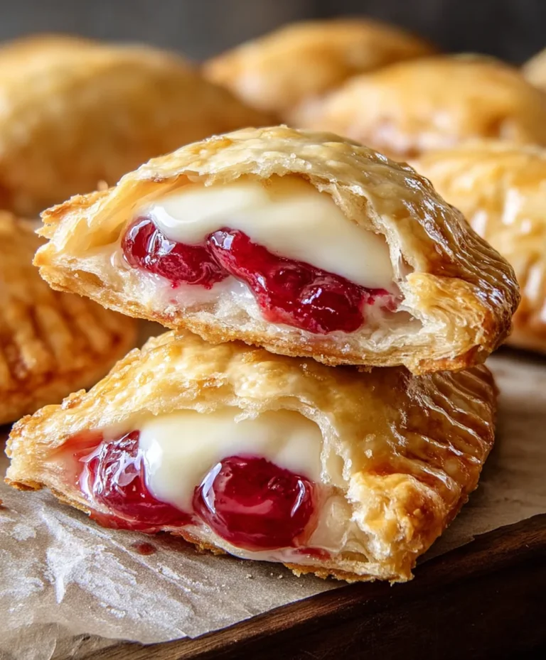 Cherry Cheesecake Hand Pies-Sweet Summer Treat