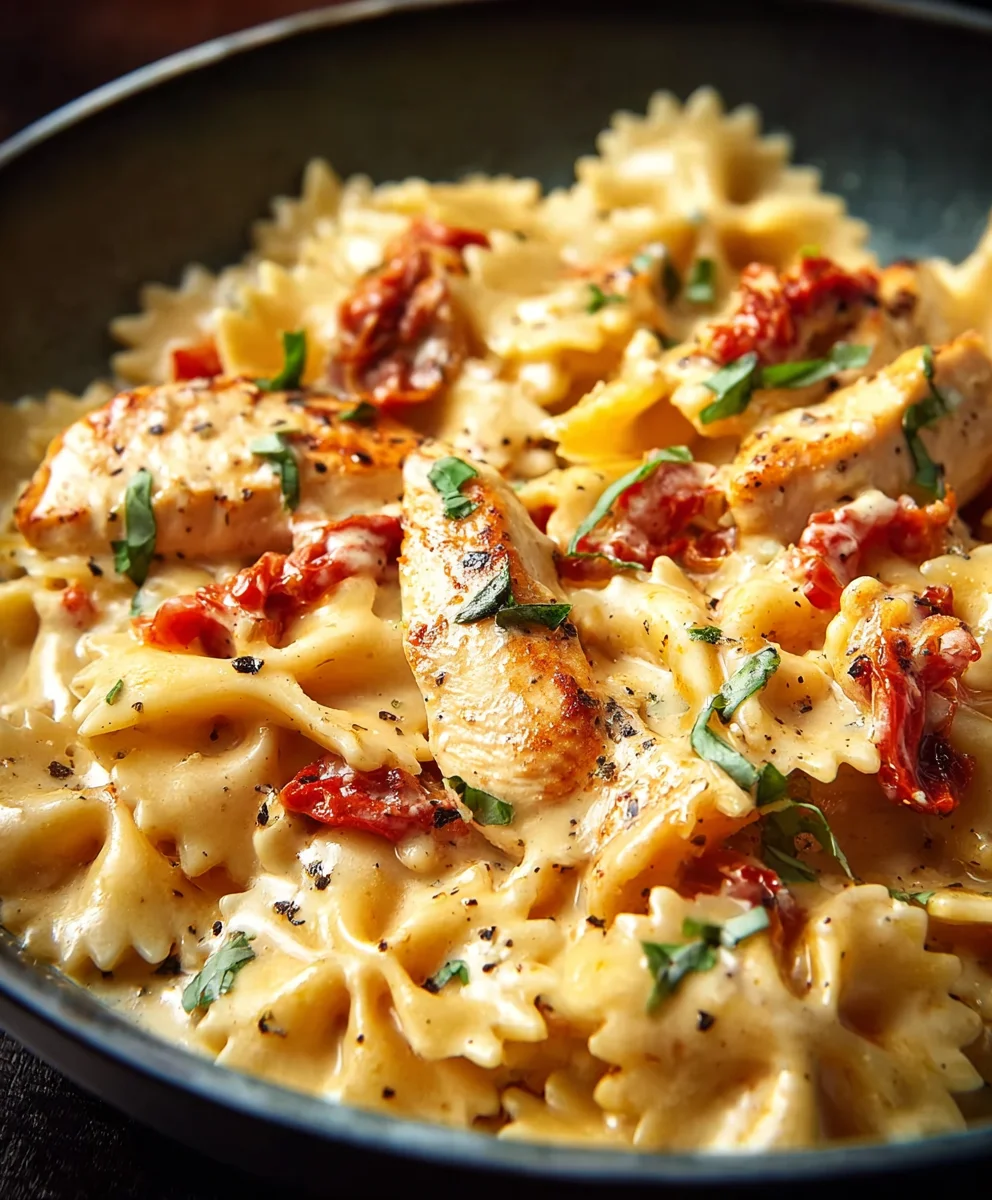 Marry Me Chicken Pasta-Easy Creamy Dinner