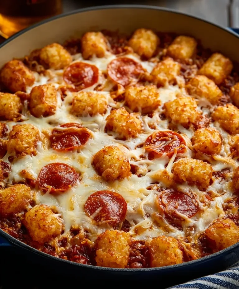 Easy Pizza Tot Casserole Recipe – Family Favorite