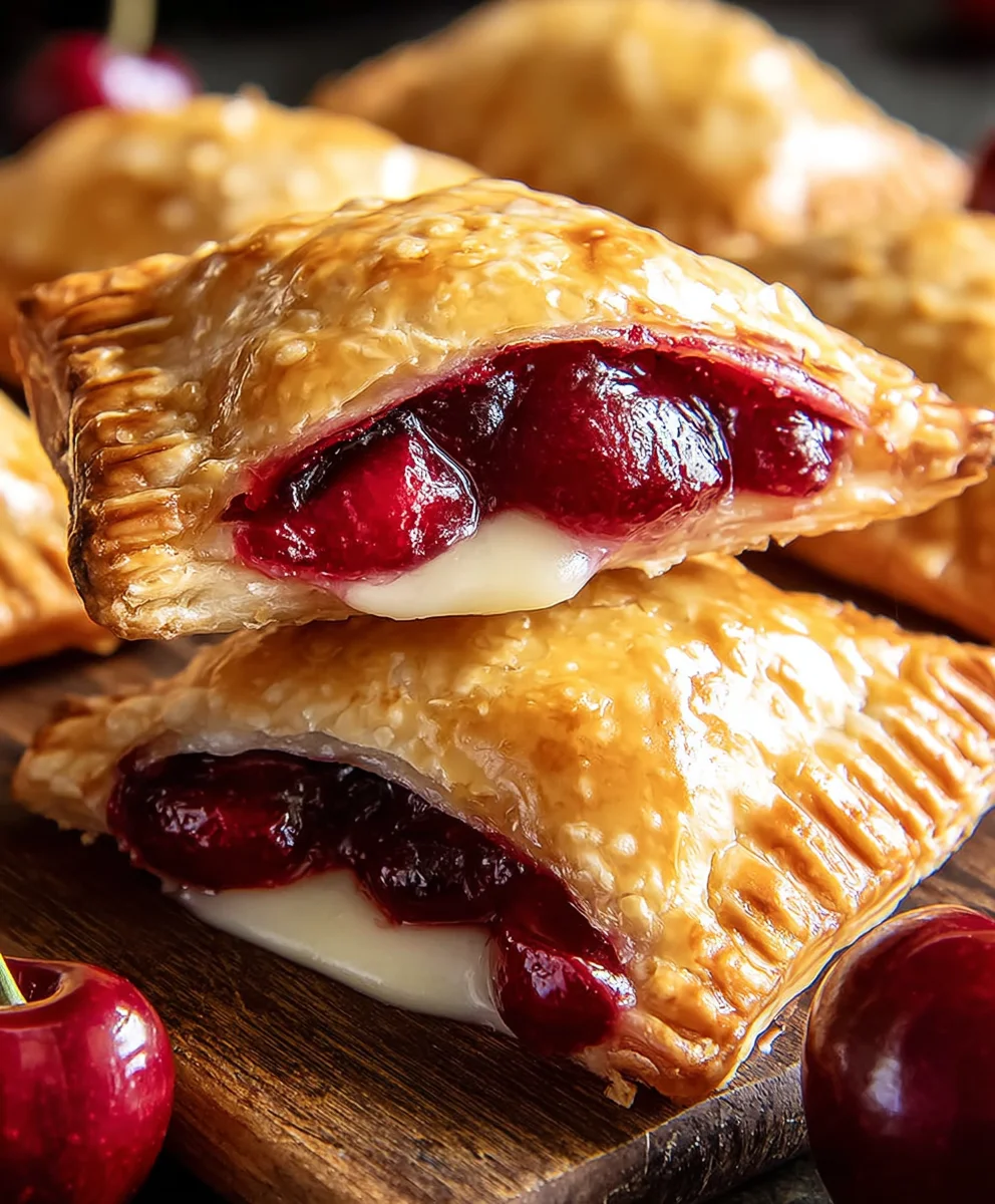 Cherry Cheesecake Hand Pies-Sweet Summer Treat