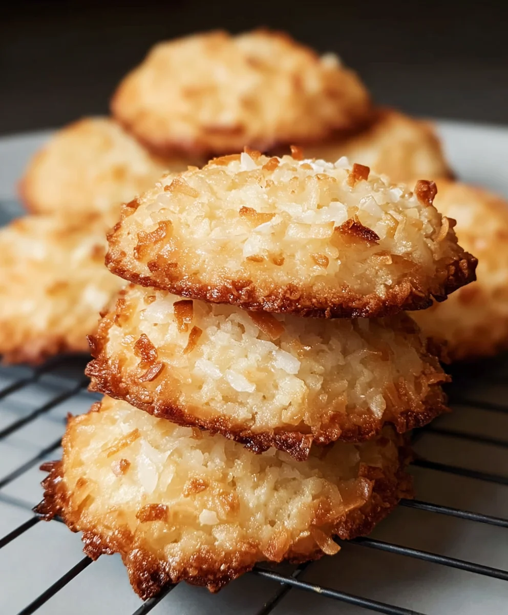 Chewy Coconut Cookies - Easy Homemade Recipe