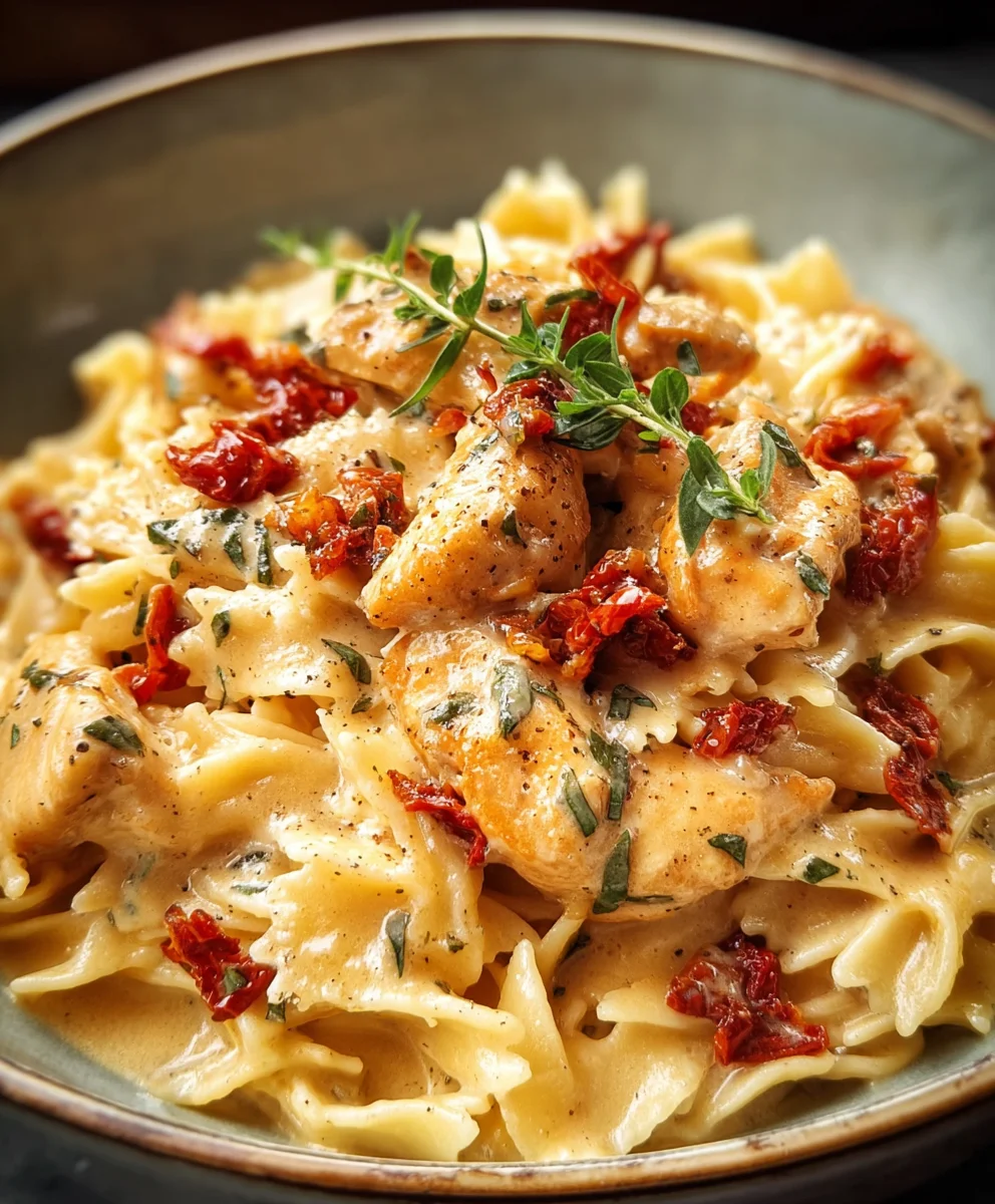 Marry Me Chicken Pasta-Easy Creamy Dinner