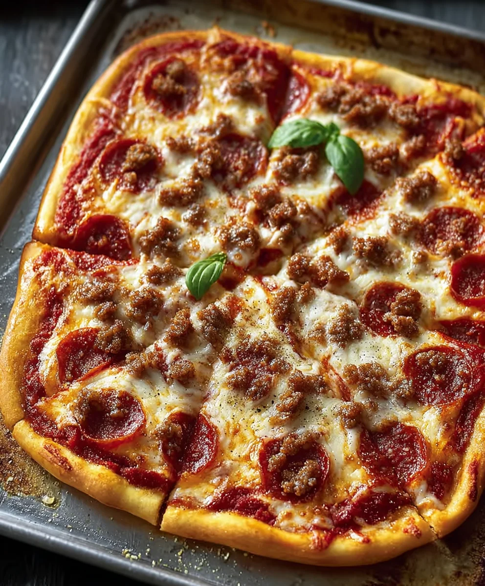 Ultimate School Pizza-Easy Delicious Beef Recipe