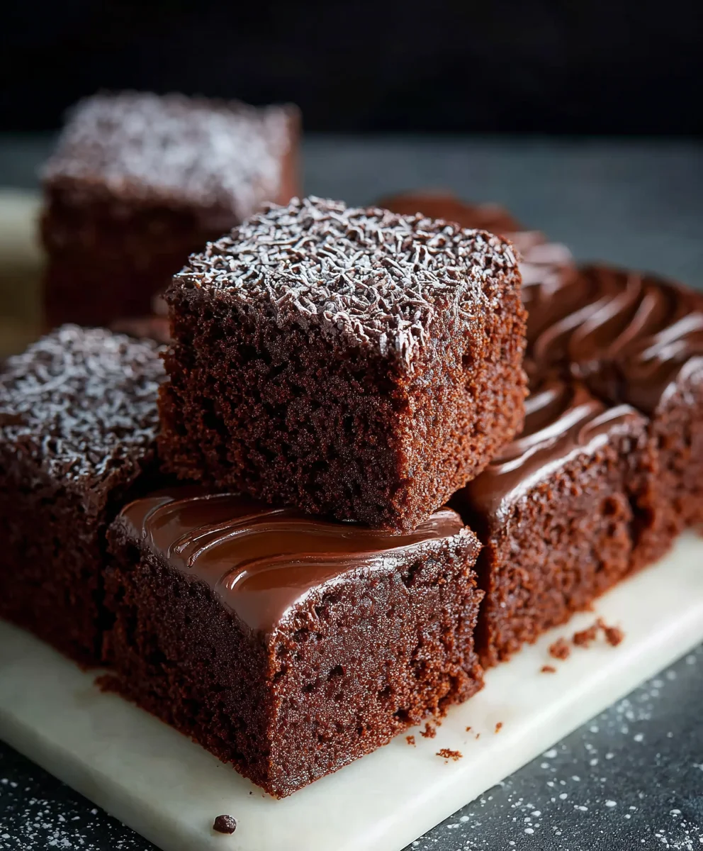 Old School Chocolate Traybake Cake- Easy & Delicious Treat