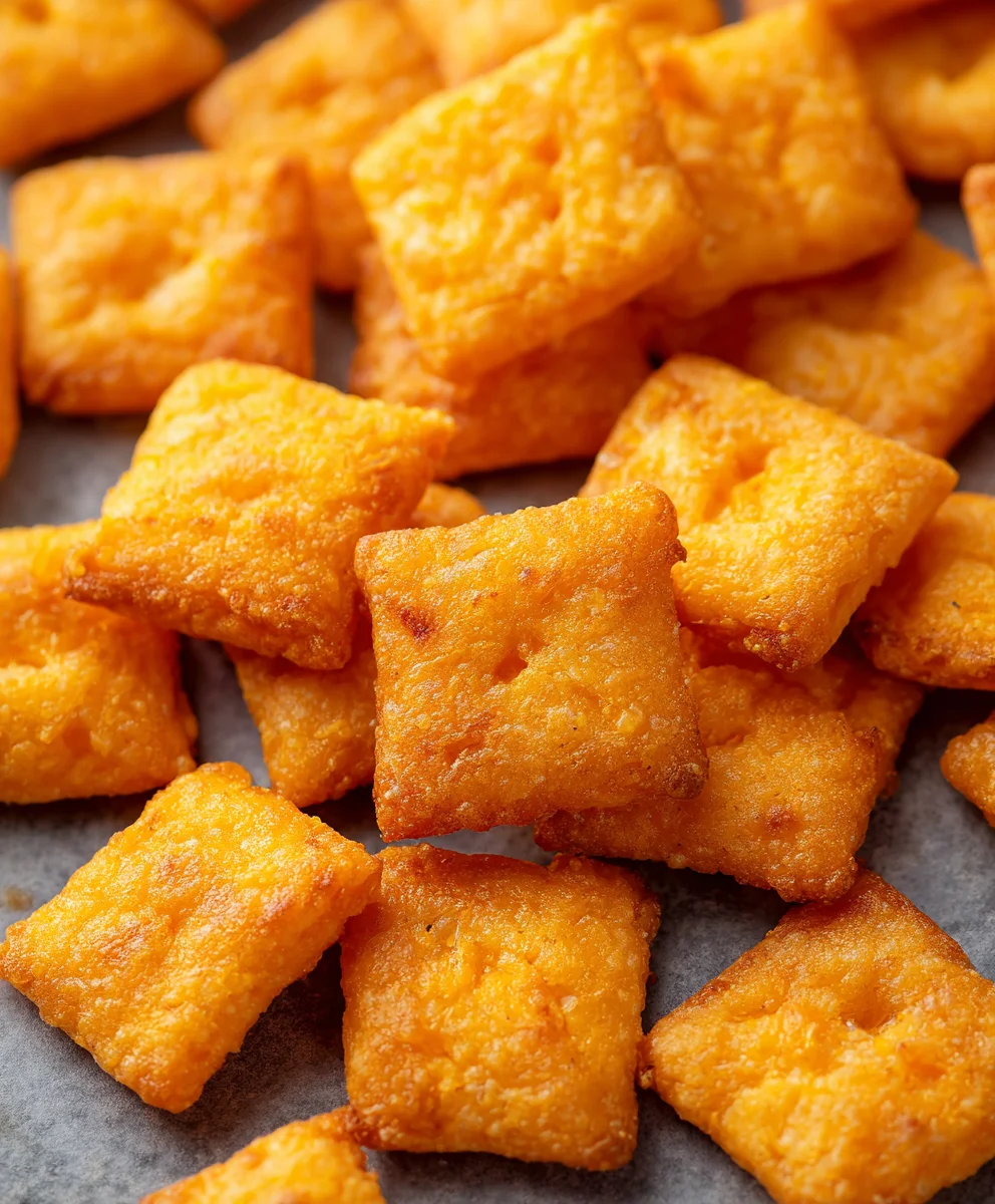 Homemade Cheddar Cheese Crackers - The Best Cheez-It Recipe