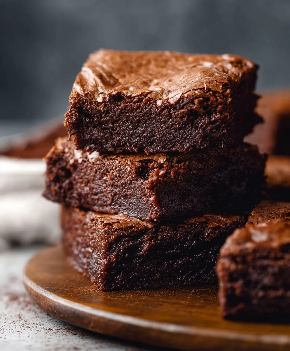 Easy Sourdough Discard Brownies - Rich & Fudgy