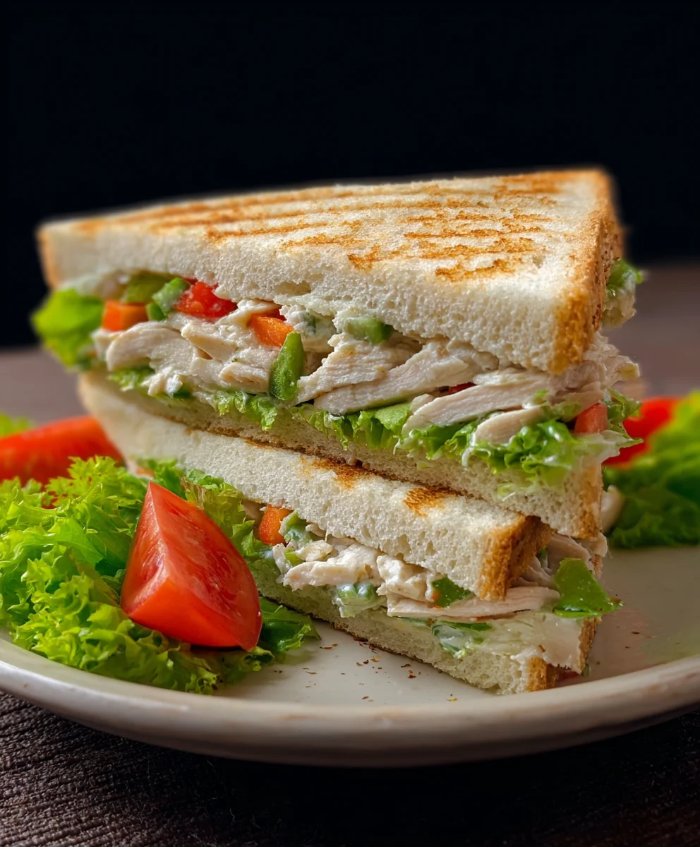 Cold Chicken Sandwich - Better Than Bakery Lunch Box