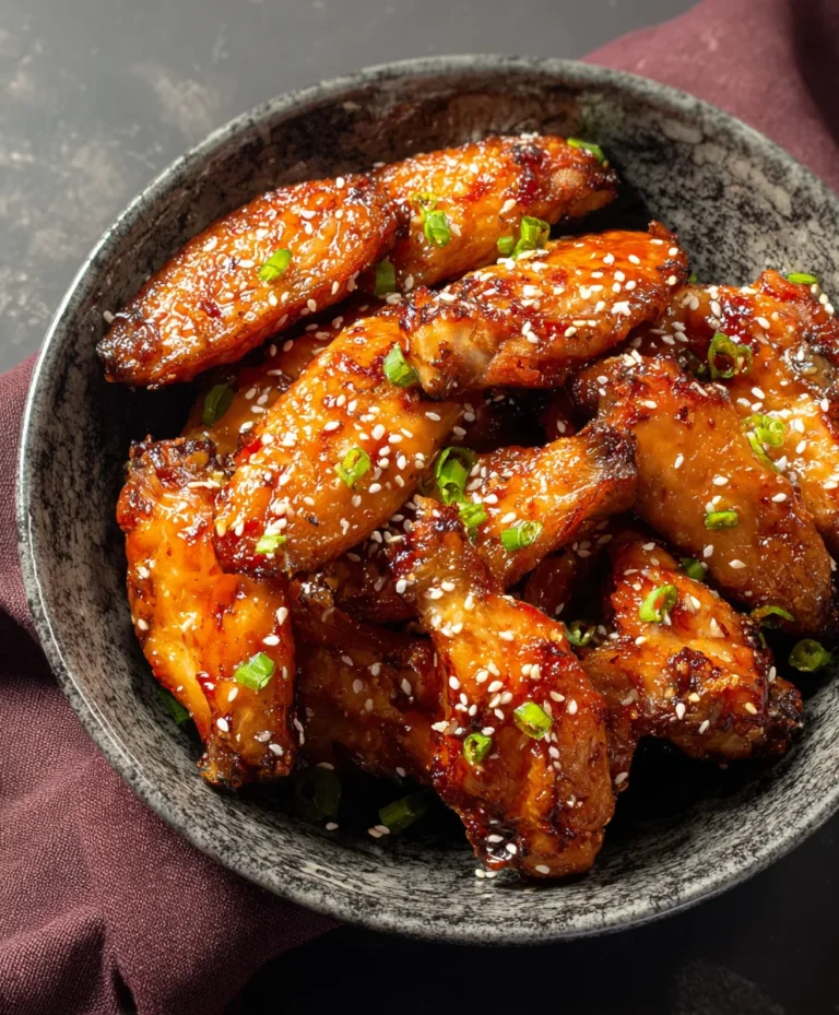Easy Honey Garlic Chicken Wings Recipe