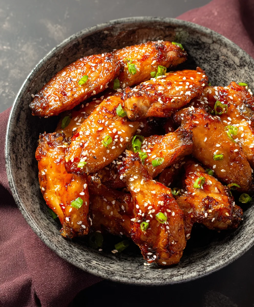 Easy Honey Garlic Chicken Wings Recipe