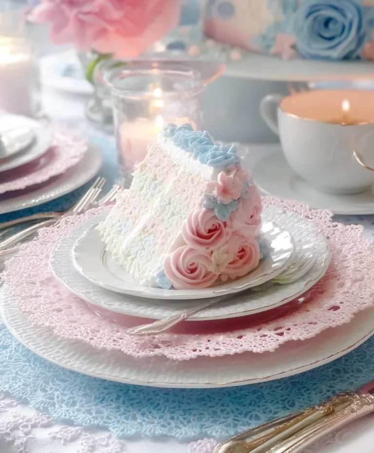 Coquette Party Dreamy Pink Blue Treat Recipes