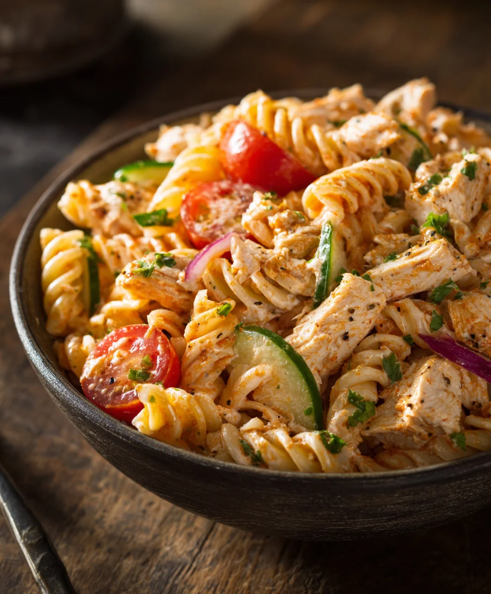 BBQ Chicken Pasta Salad - Easy & Delicious Family Meal