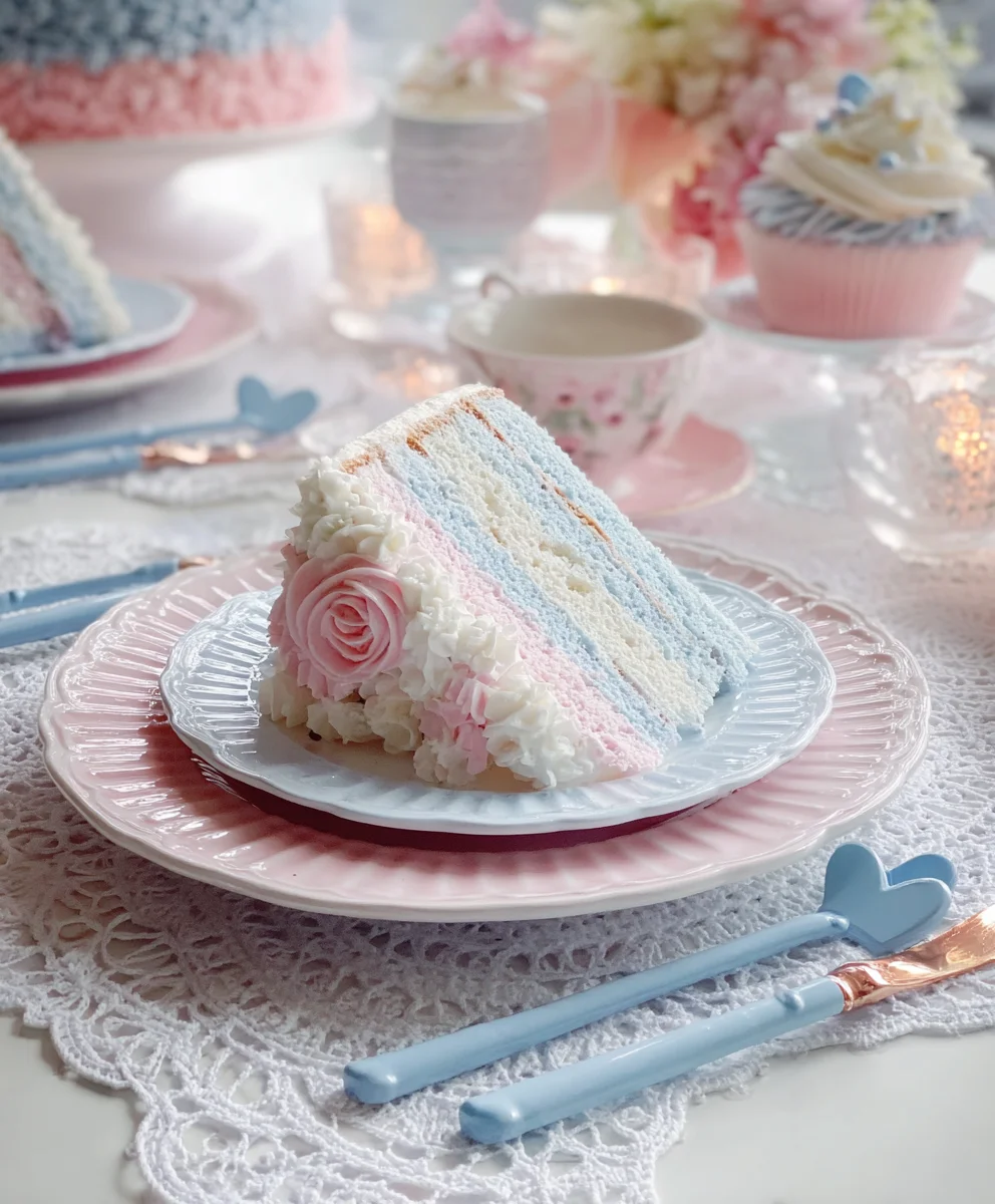 Coquette Party Dreamy Pink Blue Treat Recipes