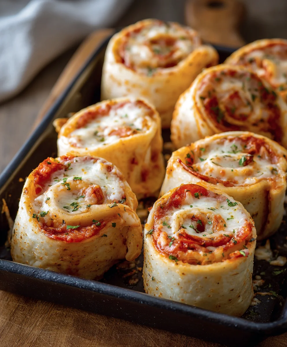 Easy Beef Pizza Roll Ups - Quick & Delicious Recipe