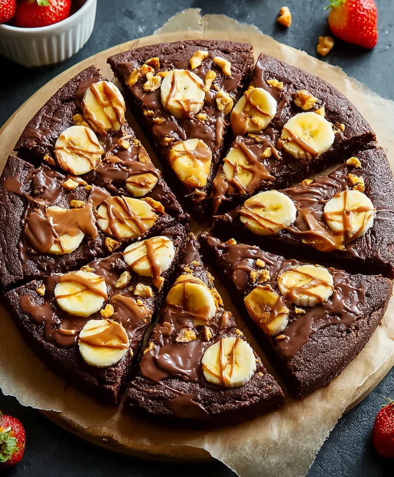 Decadent Chocolate Peanut Butter Pizza Recipe