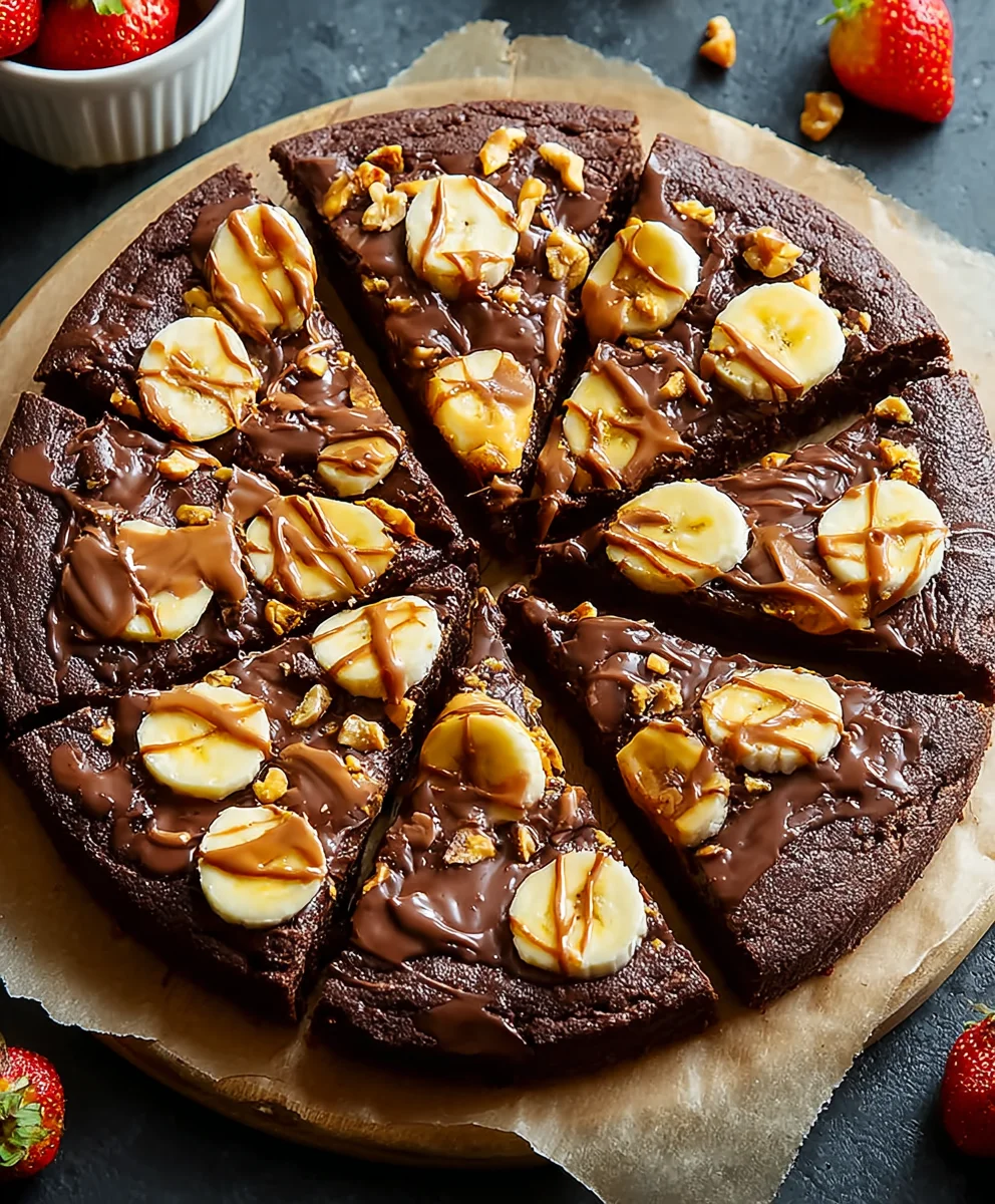 Decadent Chocolate Peanut Butter Pizza Recipe