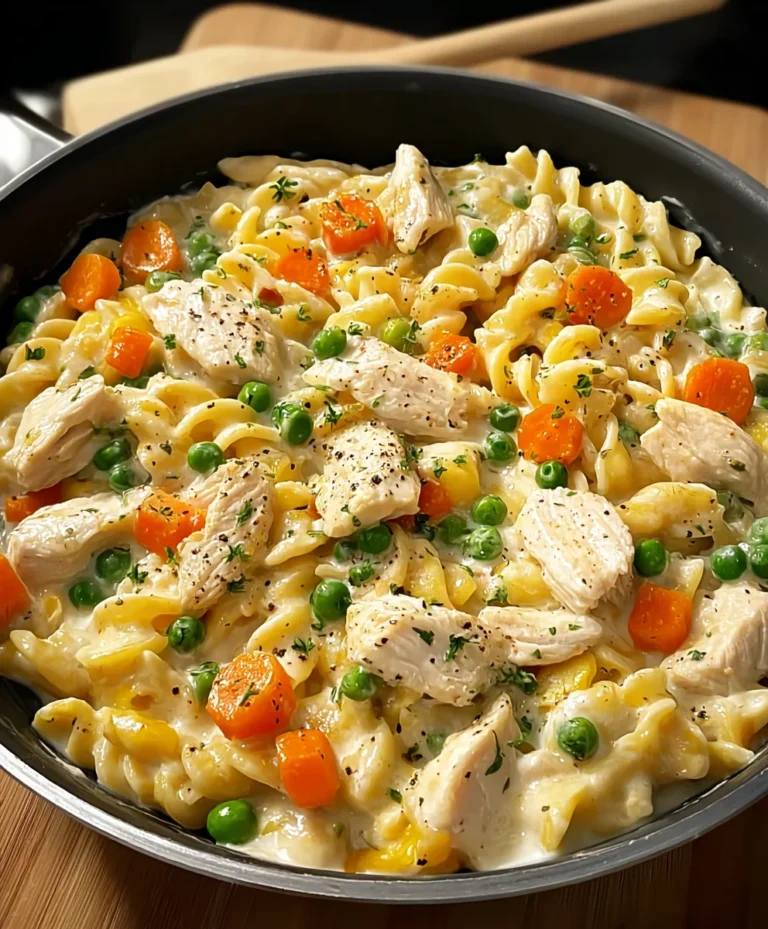 Chicken Pot Pie Pasta – Comfort Food Made Easy