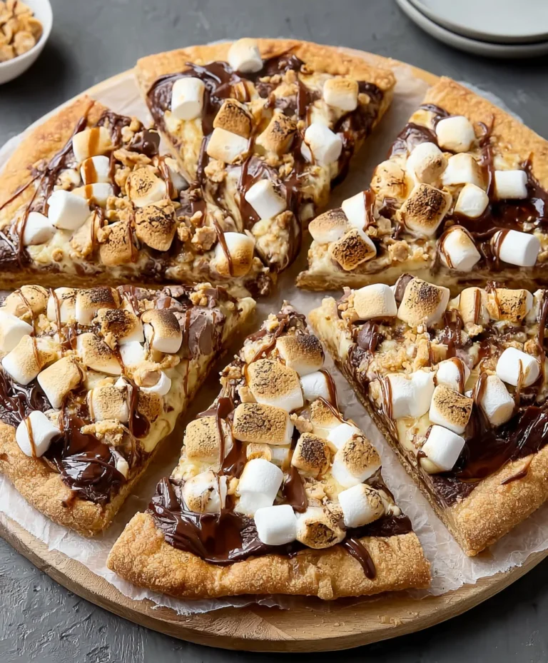Easy Smores Pizza Recipe – Delicious Dessert Treat