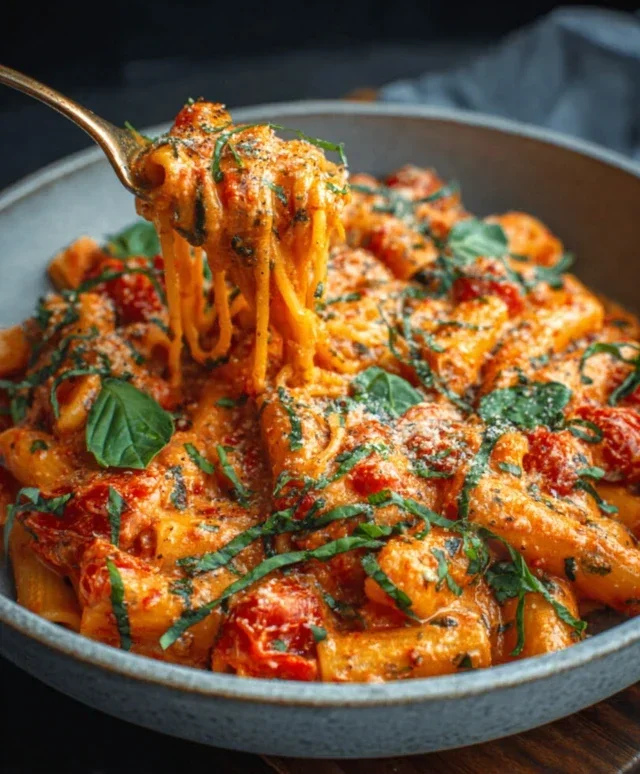 One Pot Creamy Garlic Pasta (Just 20 Minutes!)