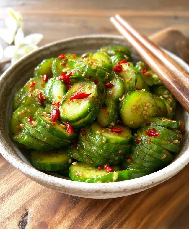 Easy Asian Cucumber Salad