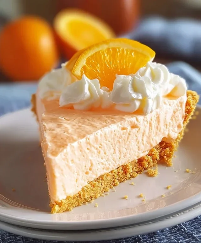Jello Creamsicle Pie