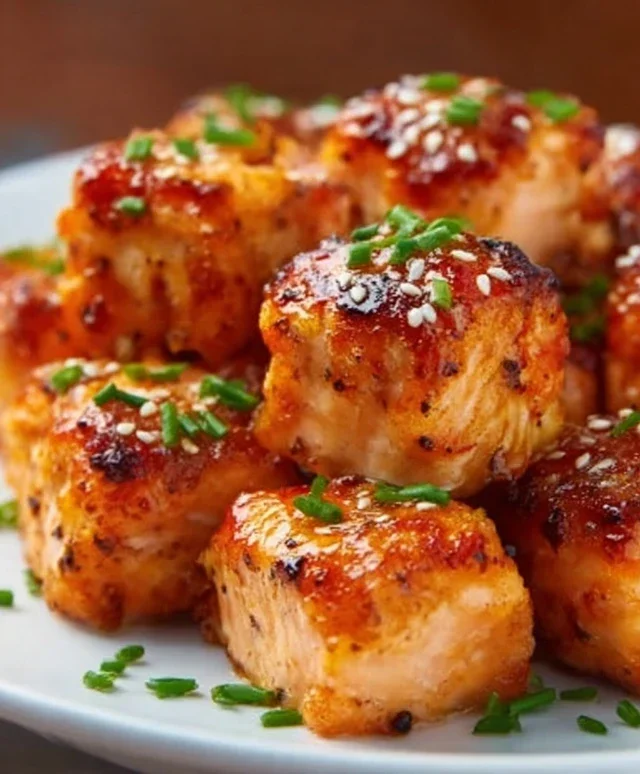 Bang Bang Salmon Bites