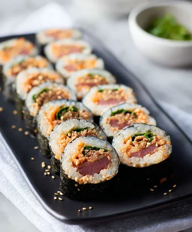 Easy 15-min. Spicy Tuna Kimbap