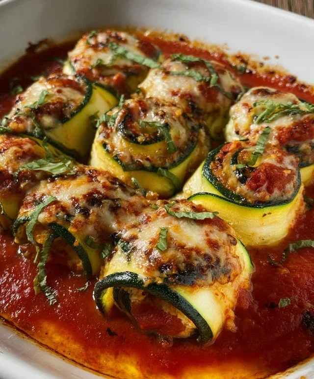 Vegan Zucchini Rollatini