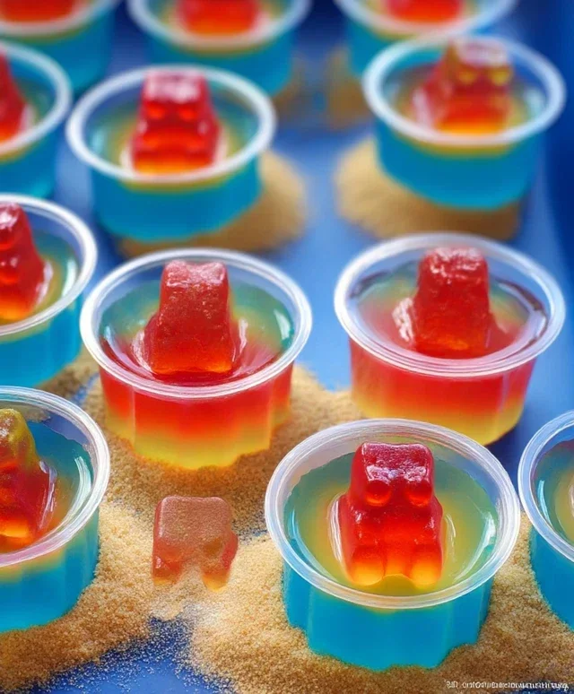 Beach Party Jello Shots