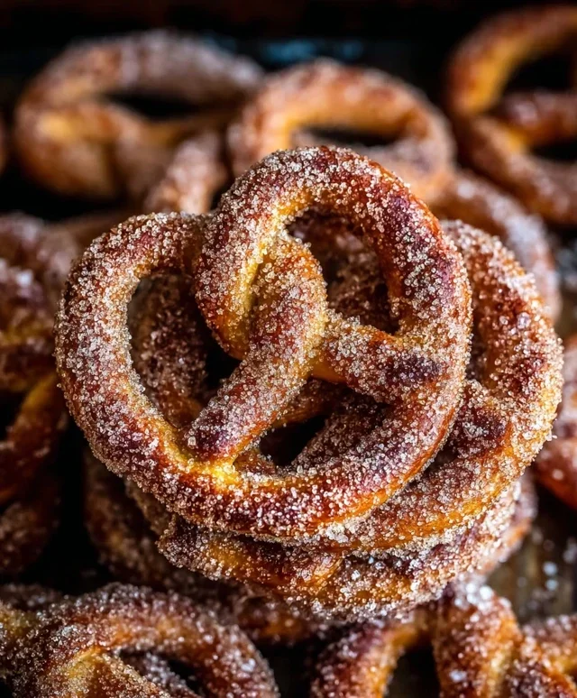 Cinnamon Sugar Pretzels