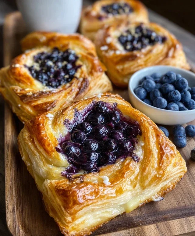 Blueberry Cheese Danish