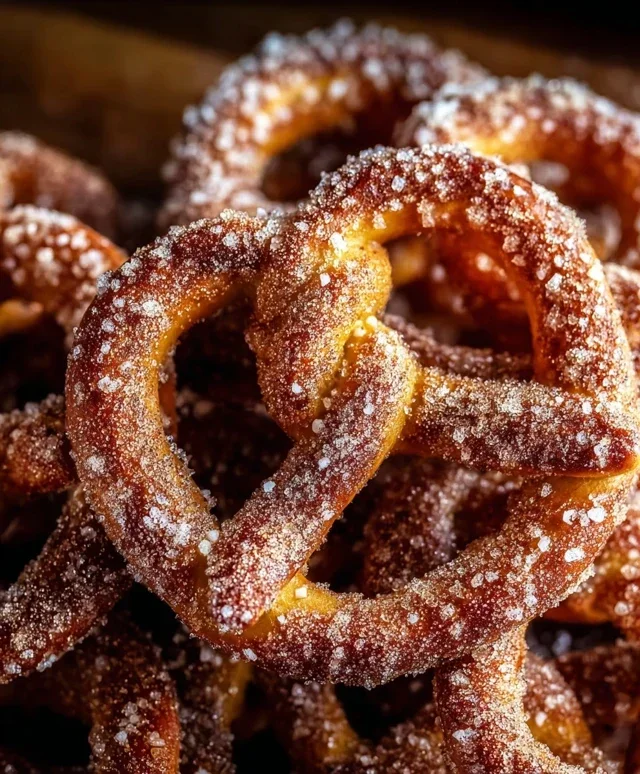 Cinnamon Sugar Pretzels