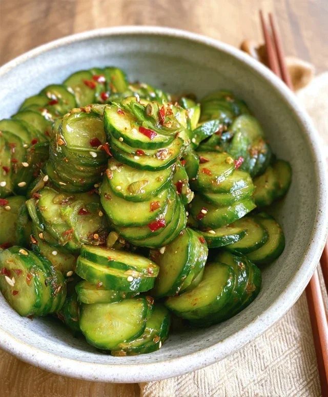 Easy Asian Cucumber Salad