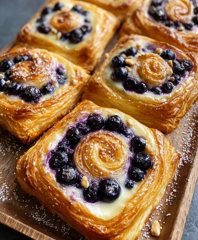 Blueberry Cheese Danish