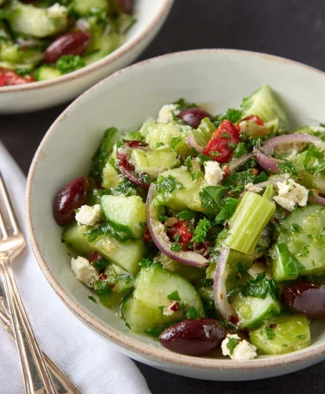 Mediterranean Celery Salad