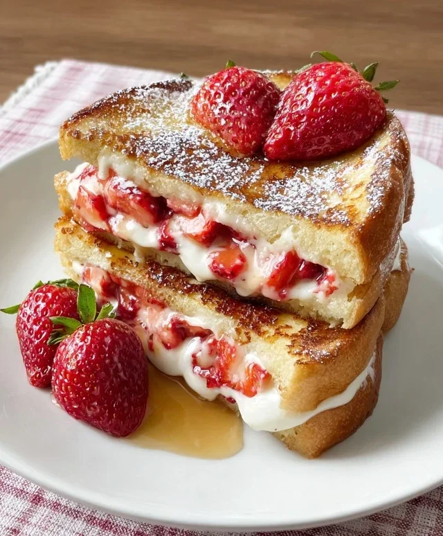 Strawberry Cheesecake French Toast