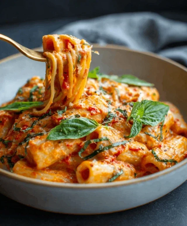 One Pot Creamy Garlic Pasta (Just 20 Minutes!)
